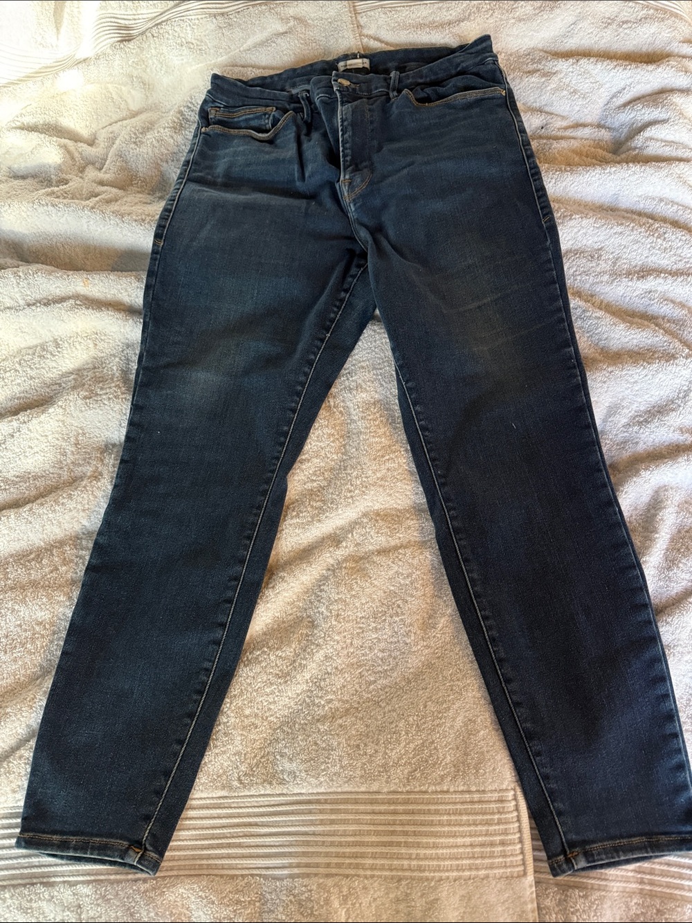 Good American Dark Blue Skinny Jeans
